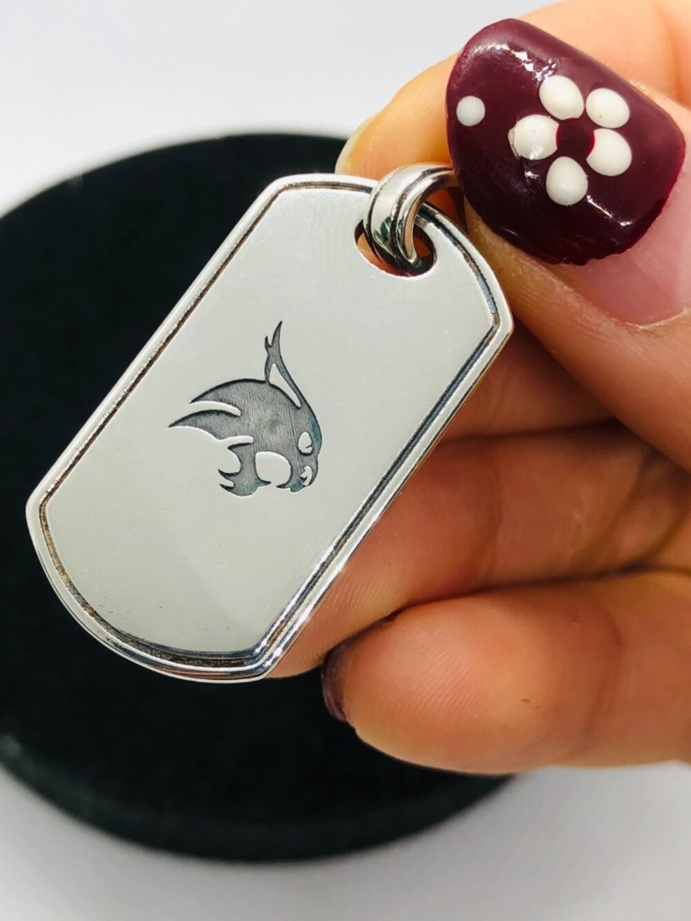 James Avery Texas State University Classic Tag Pendant